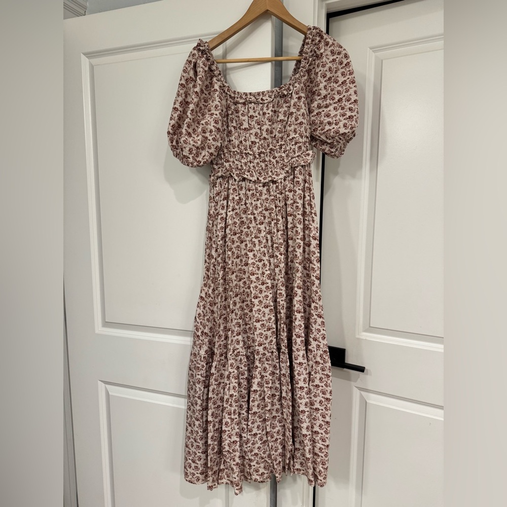 Rylee Cru Tenley dress “red rose” small - Picture 6 of 7